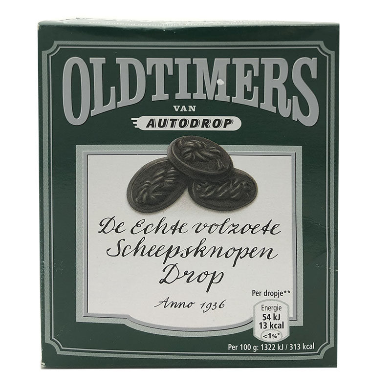 荷兰oldtimers drop古法制作甘草糖 缓解吸烟不适 咽喉痛185g