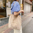 Lovely Canvas Bag Female Cartoon Embroidered Shoulder Bag New Japanese Ins Handbag Corduroy Student Class Bag Lovely Canvas Bag Female Cartoon Embroidered Shoulder Bag New Japanese Ins Handbag Corduroy Student Class Bag