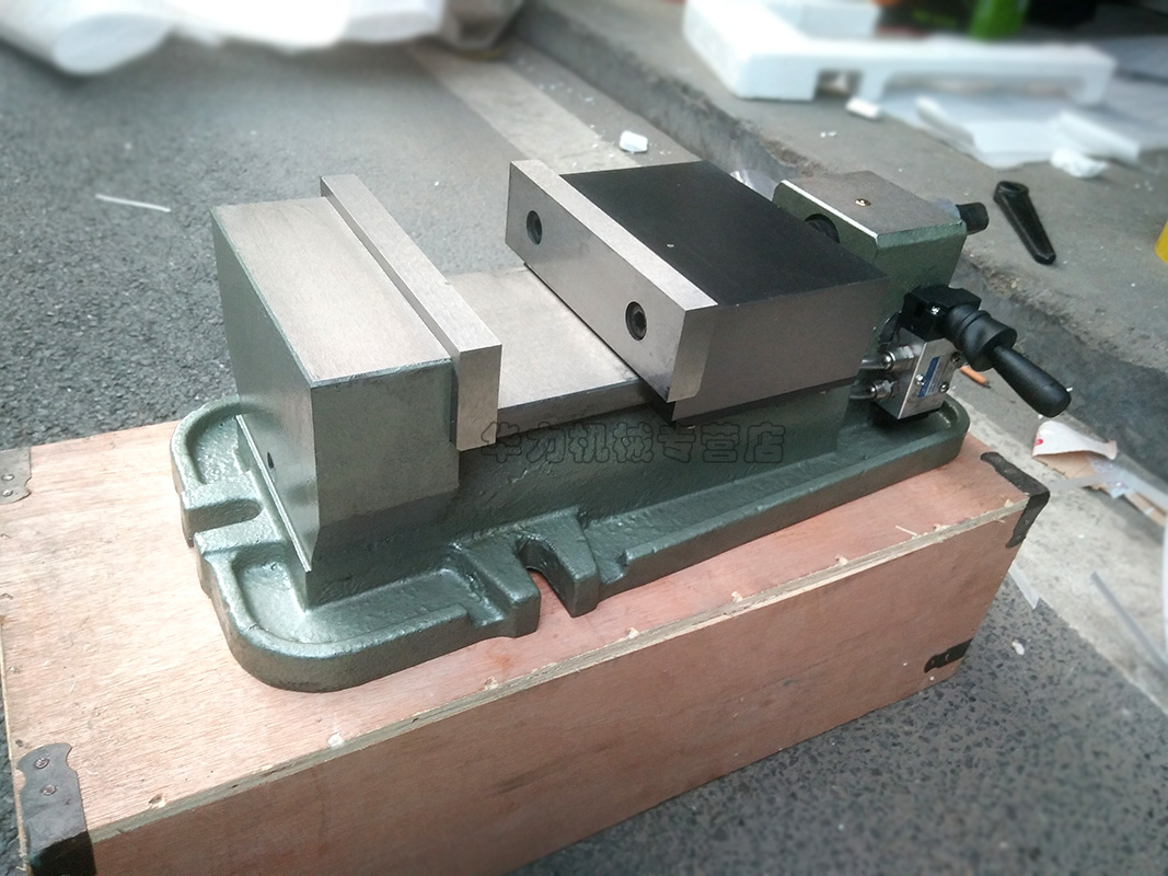 虎钳铣床气动精密强力增压自动夹具平口钳6寸其他机械五金新