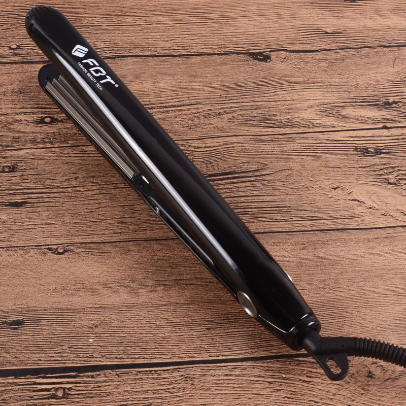 fbt理发店垫发根蓬松不伤发韩国电夹板钛金夹窄玉米卷发烫发女