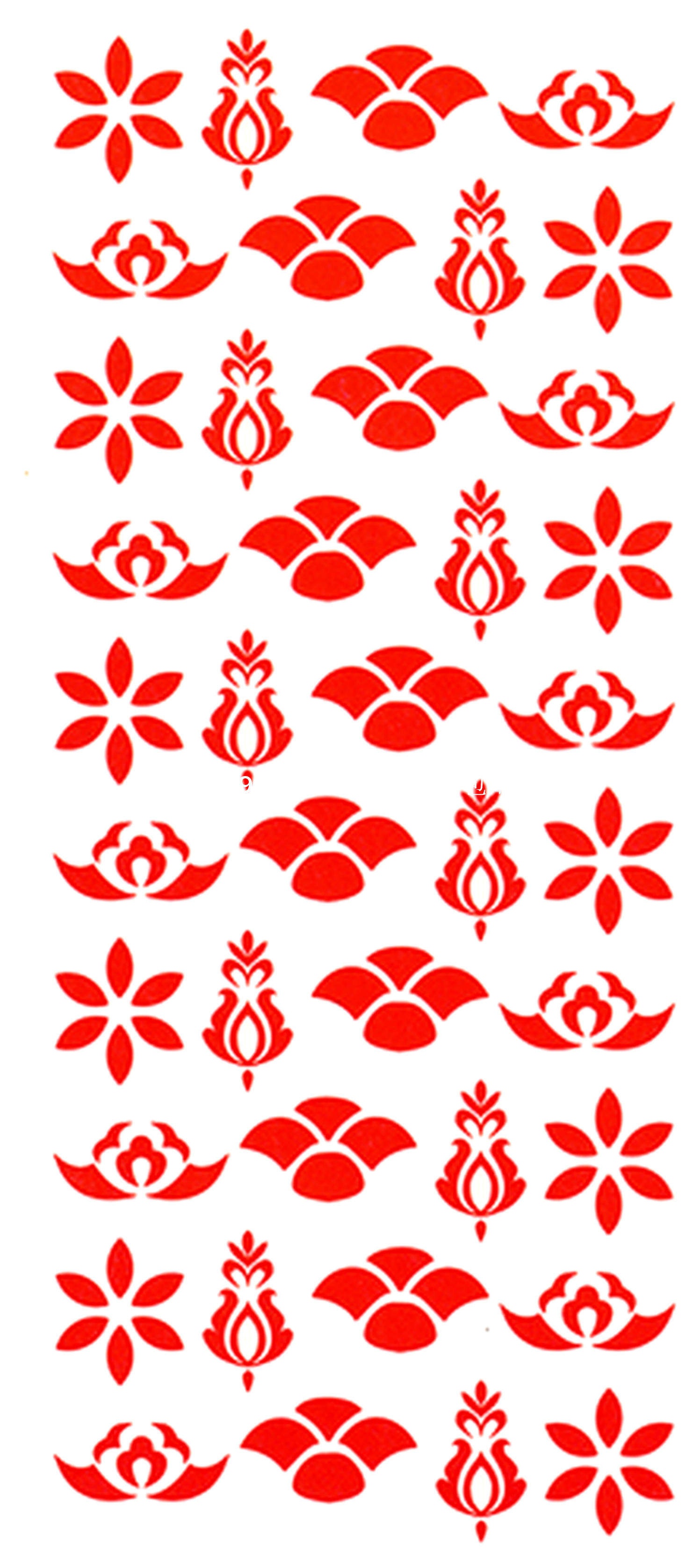 盘子女人坊 惹红尘 纹身贴防水 女性感眉心莲花荷花古装影楼写真