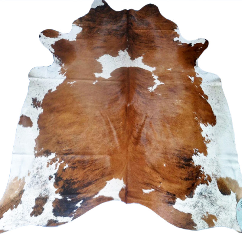 牛皮地毯巴西进口纯天然皮毛一体整张奶牛卧室地毯