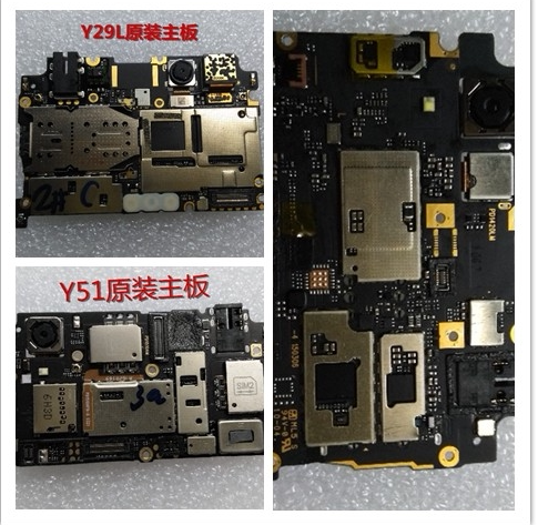vivox50x60手机主板y52sy53y70ty30y31标准版手机零部件