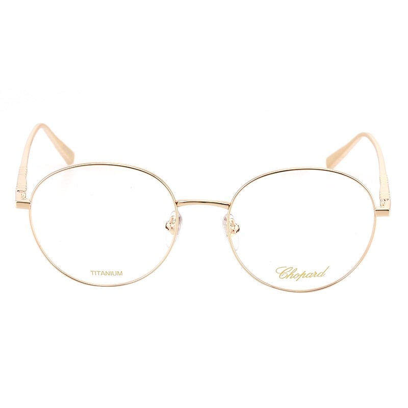 chopard萧邦眼镜镜框男马伯骞同款圆形纯钛vchf48眼镜架