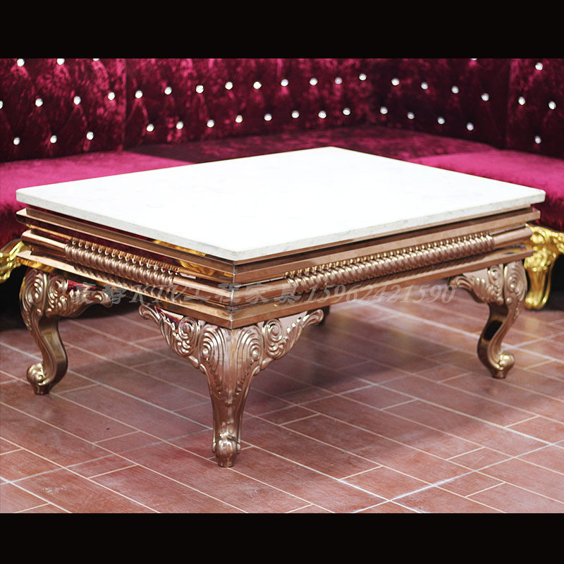 茶几2019新款欧式ktv大理石桌跳舞台包厢桌子酒吧台