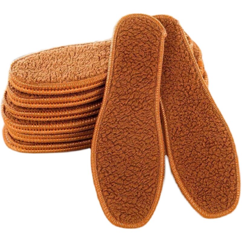 可拼码冬季加绒保暖鞋垫加厚女士通用鞋垫