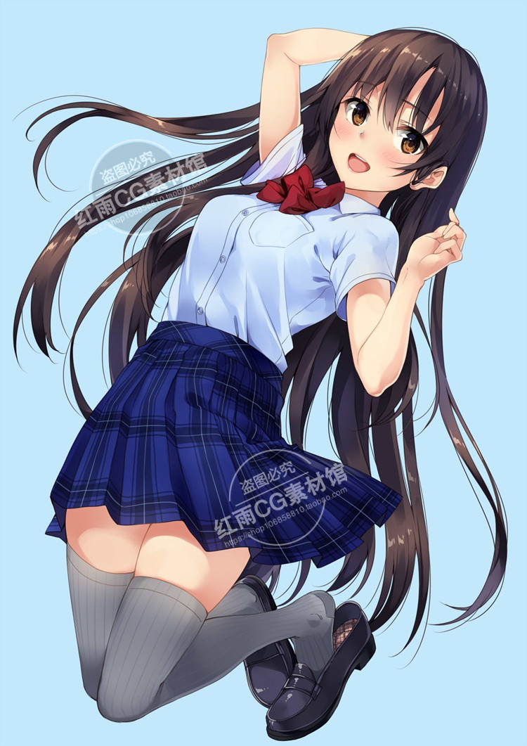 动漫人物衬衫类原画资料角色服饰设计素材美术绘画临摹图片cg参考