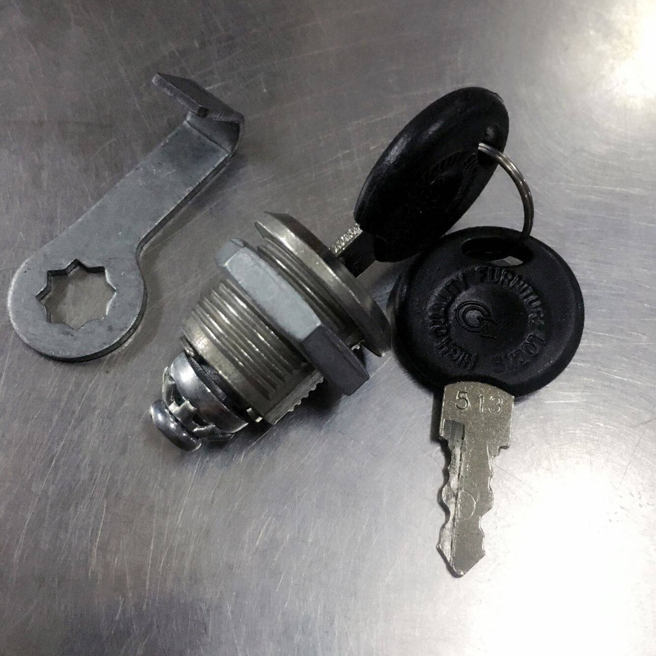 尾箱通用摩托车后备箱锁不锈钢不锈铁尾箱锁尾箱钥匙摩托车车锁