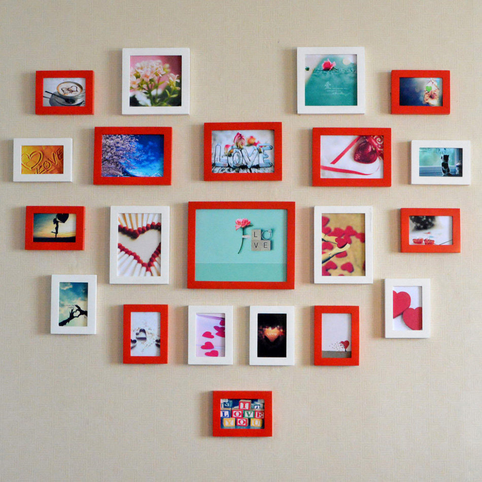 7 8 10 12 a4寸餐厅书房卧室相片装饰挂墙组合0656销量 0