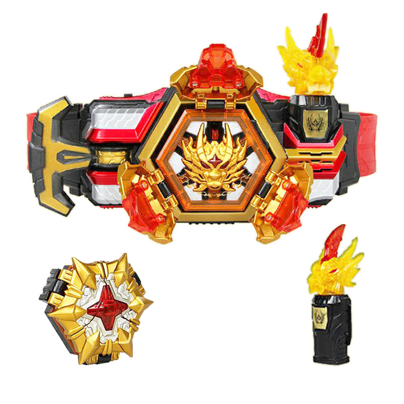 召唤奥迪双钻铠甲勇士升级版捕王腰带器威麒麒武印玩具机器人