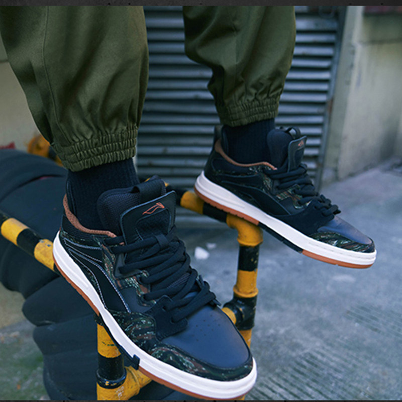 李宁滑板男鞋2022春季新款惟吾pro新年款虎板鞋