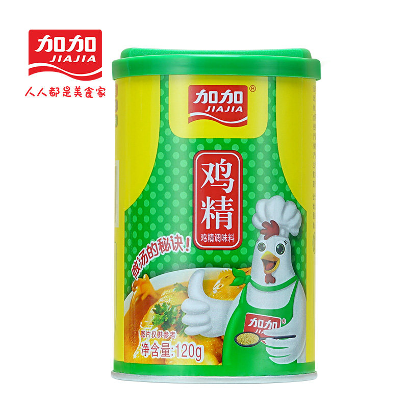 加加罐装鸡精120g3罐