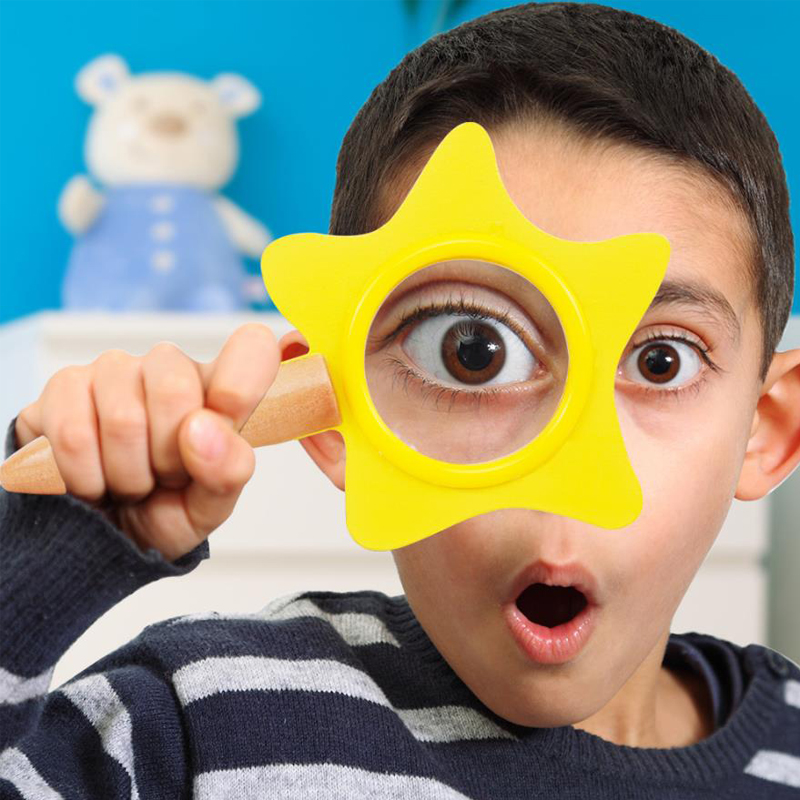 放大镜儿童昆虫观察幼儿园卡通玩具女孩礼物科学实验科学实验