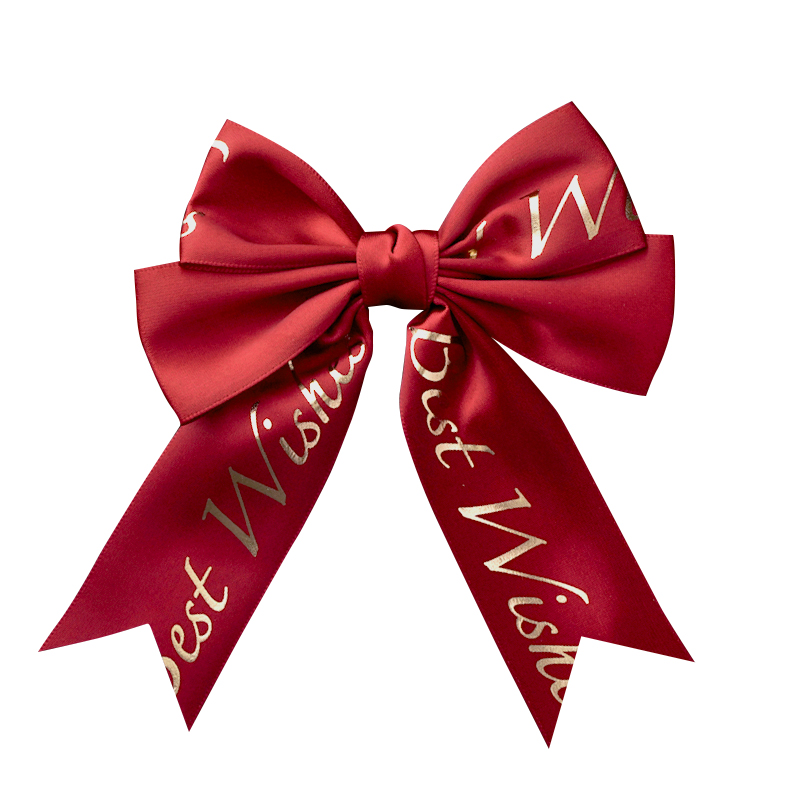 ppw成品蝴蝶结烫金丝带装饰礼盒礼物包装diy丝带