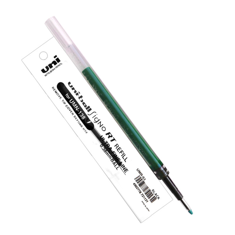 正品日本uni三菱umr8583笔芯umn105中性笔替芯k6k3替芯