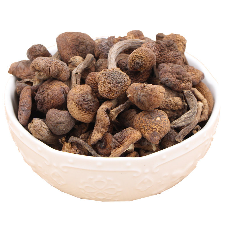 东北长白山野生榛蘑菇250g包邮小鸡炖蘑菇新货无根干货香菇榛蘑丁