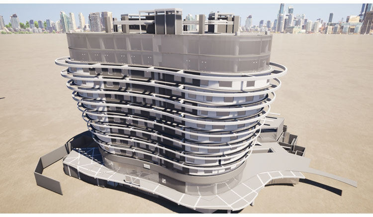 bimrevit11层酒店全套优质模型设计素材推荐土建设计素材