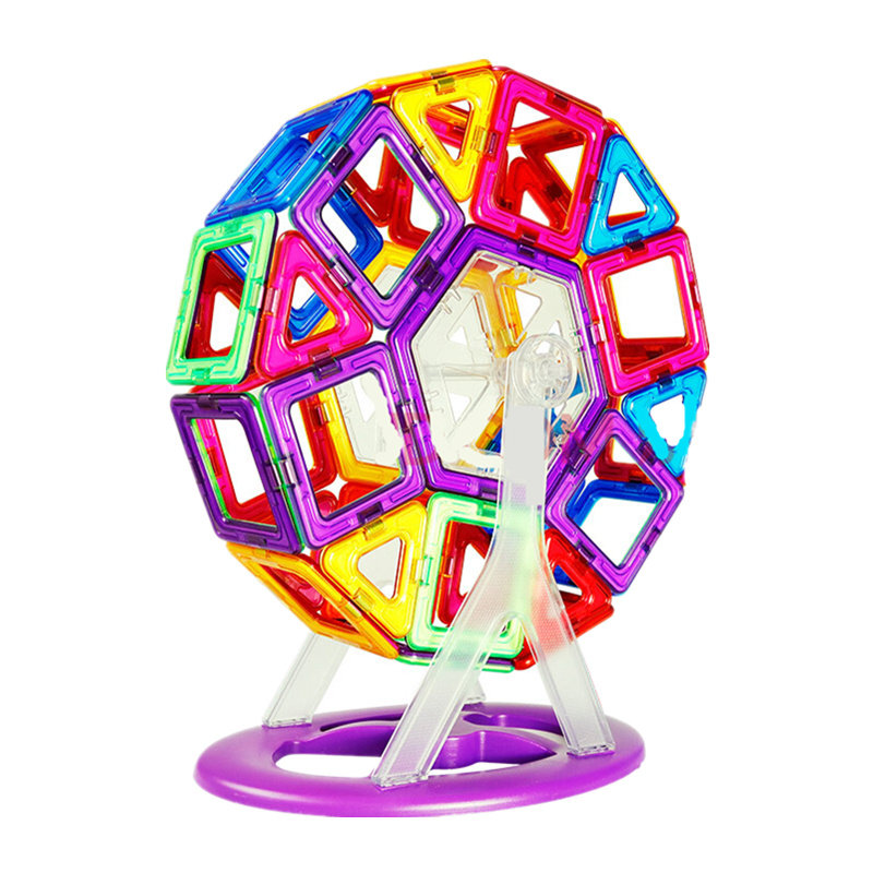 磁力积木套装磁铁搭搭磁性儿童益智玩具建构