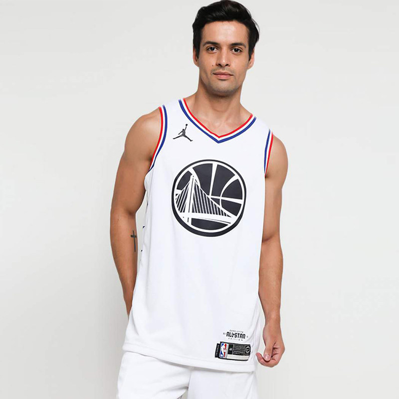 破风nike耐克 欧文球衣 全明星白色 nba凯尔特人11号球衣sw 正品