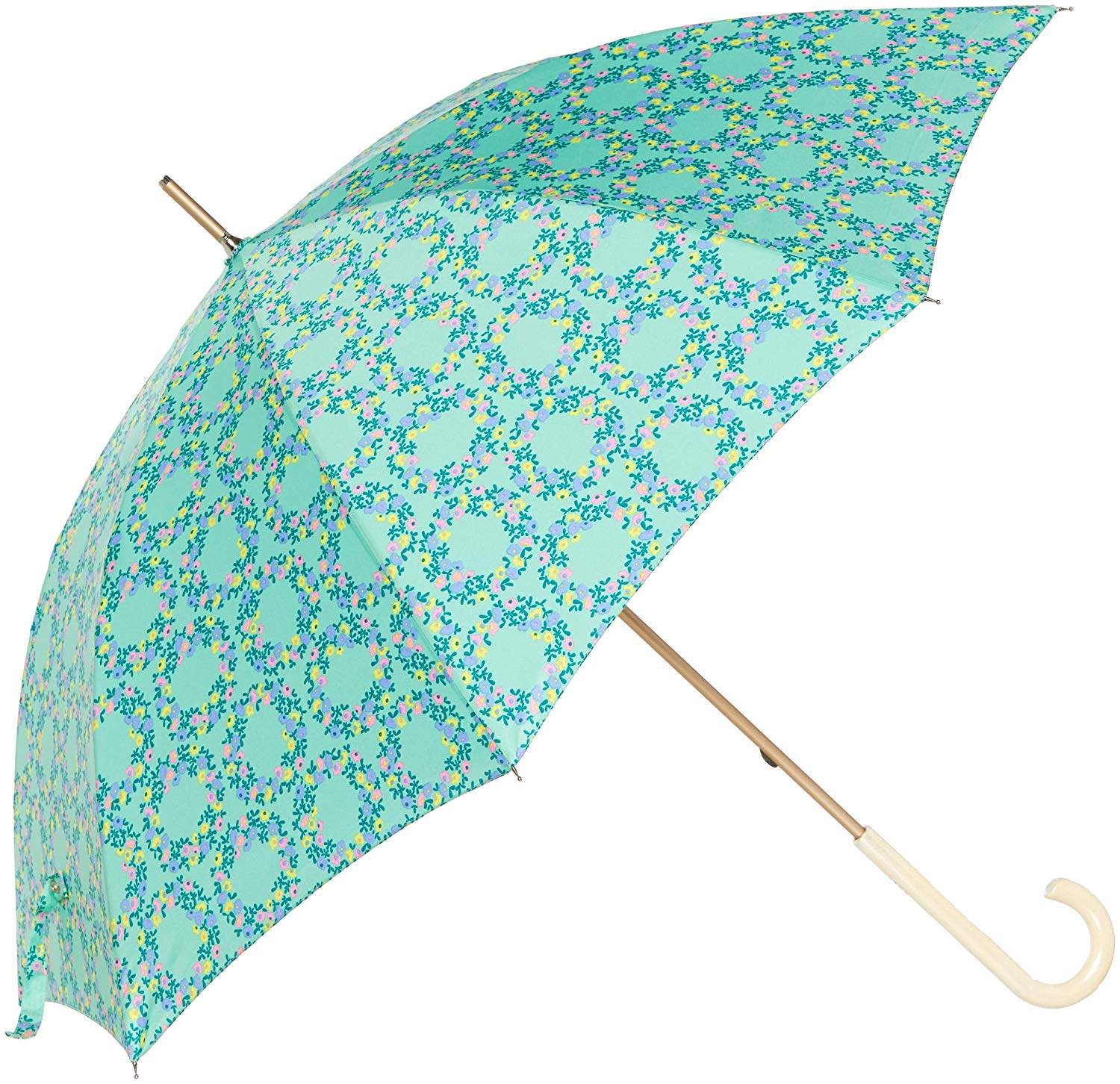 海外代购moonbutestaa长伞手动打开uv蕾丝蕾丝花伞