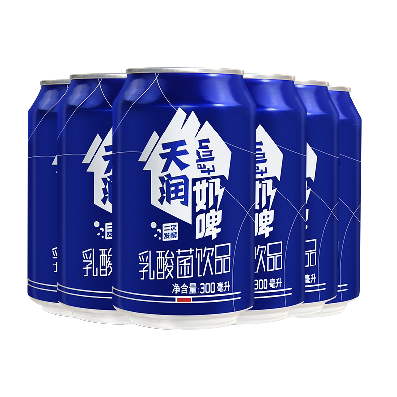 天润奶啤300ml6罐乳酸菌饮料饮品