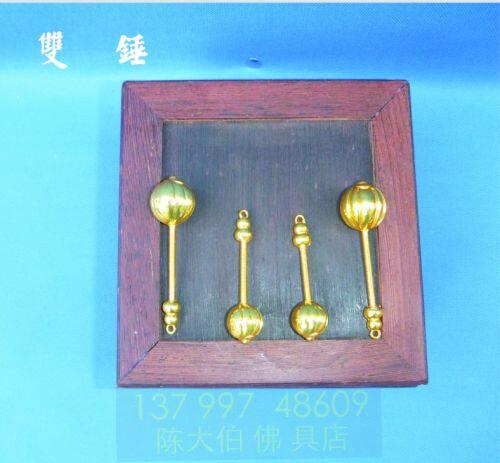神像双锤金瓜锤雷公兵器配件装饰品合金神器道教工艺品