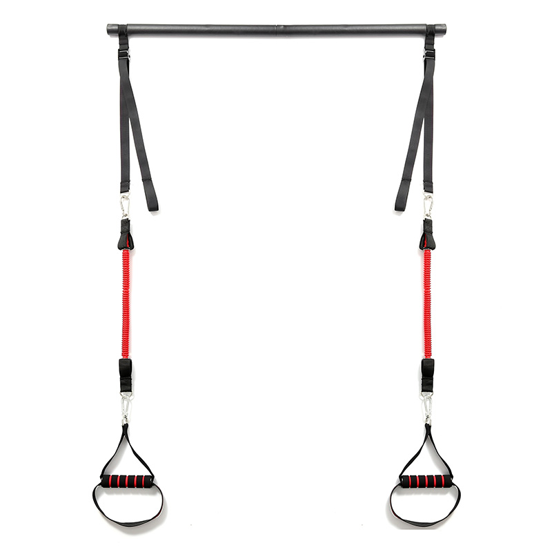 普拉提棒拉力绳健身器家用多功能脚蹬拉力器卧推练肩开背拉绳皮筋