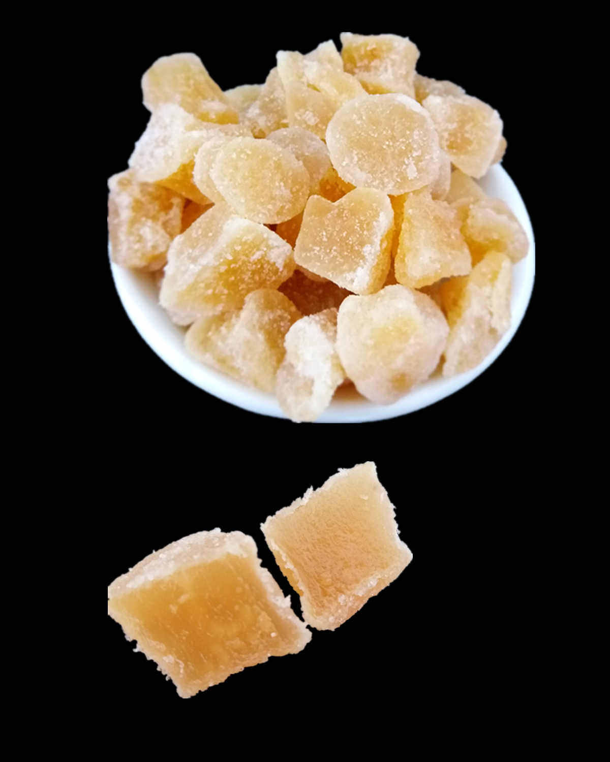 乳山御姜原味水晶蜜姜姜糖蜜饯果脯姜脯糖姜块生蔬果干