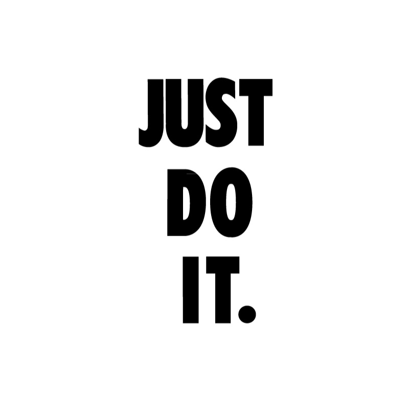 烫画画之家justdoit大号补丁贴画空白衣服布贴