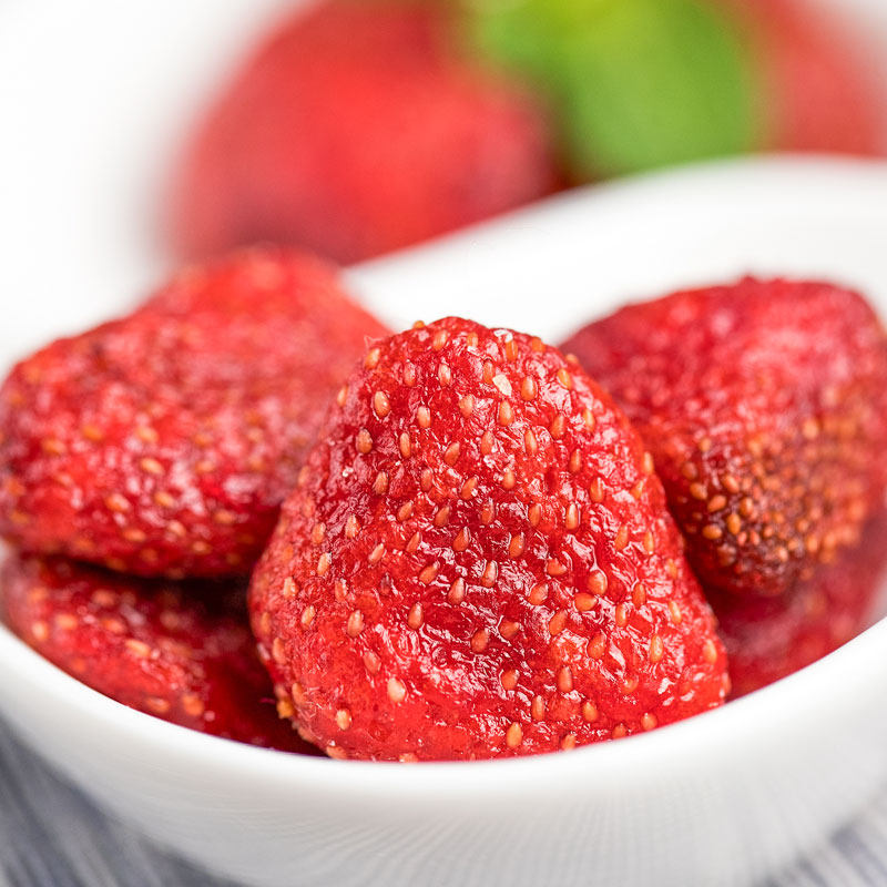 熊孩子 草莓干100g 蜜饯水果干制品 草莓果脯休闲零食