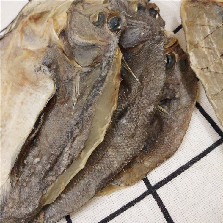 潮汕250g海鲜干鱼扁鱼鱼干大地特产比目鱼铁脯鱼干