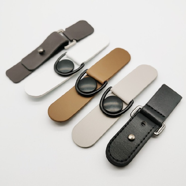 白色pu牛角纽扣羊绒毛呢大衣风衣外套搭扣纽扣