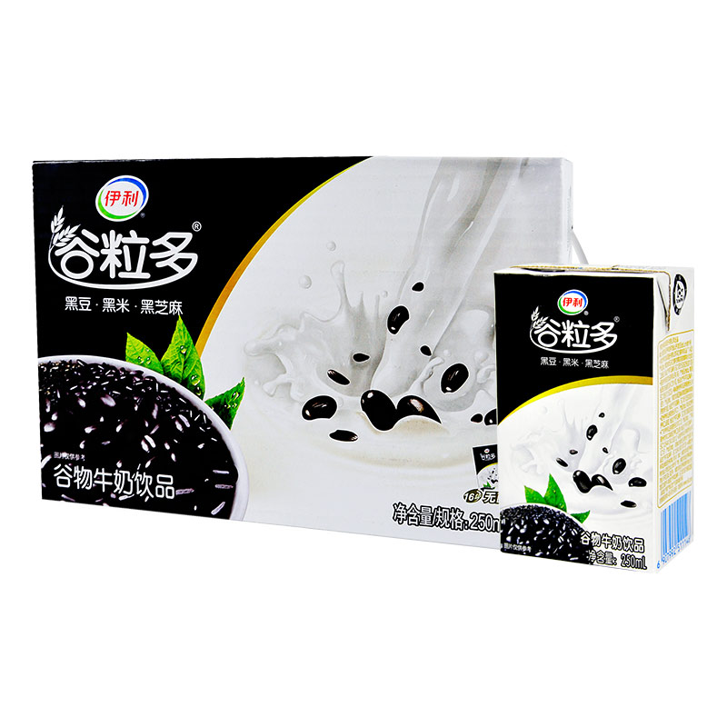 伊利谷粒多250ml16盒红谷黑谷牛奶