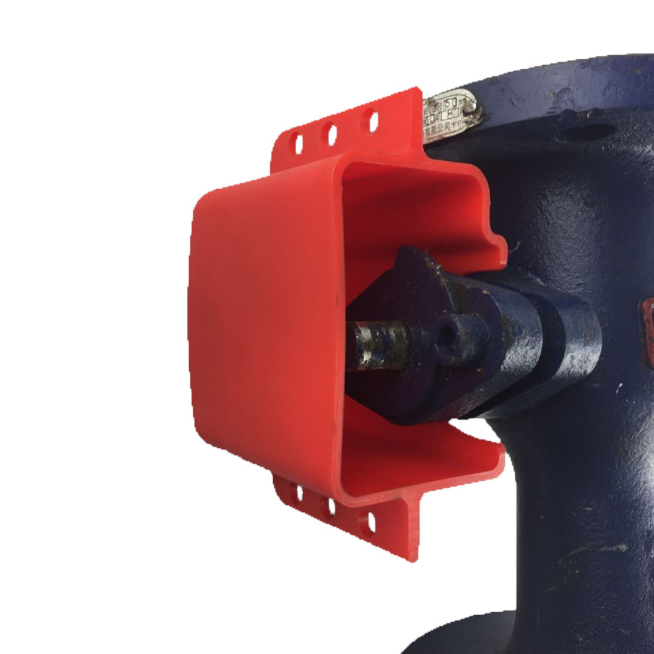 贝迪可调节法兰球阀锁阀门安全锁具红色阀门上锁阀芯锁具66329