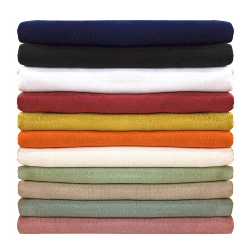 棉绸零头布人造棉皱棉麻绸斜纹绵绸布料夏季纯棉面料论斤称布头