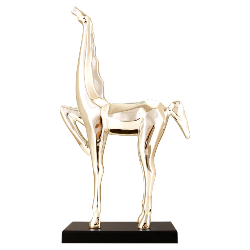 创意抽象象马摆件装饰居家居家客客厅玄关酒柜摆件