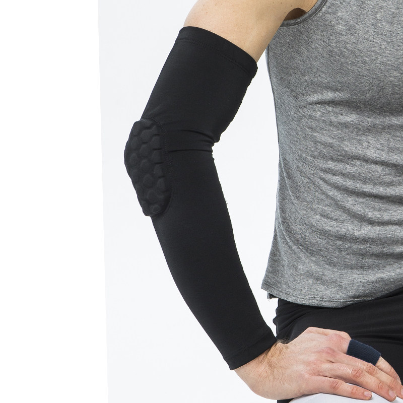 护臂男运动篮球蜂窝防撞护肘男女士夏季透气防晒装备护具护手臂套