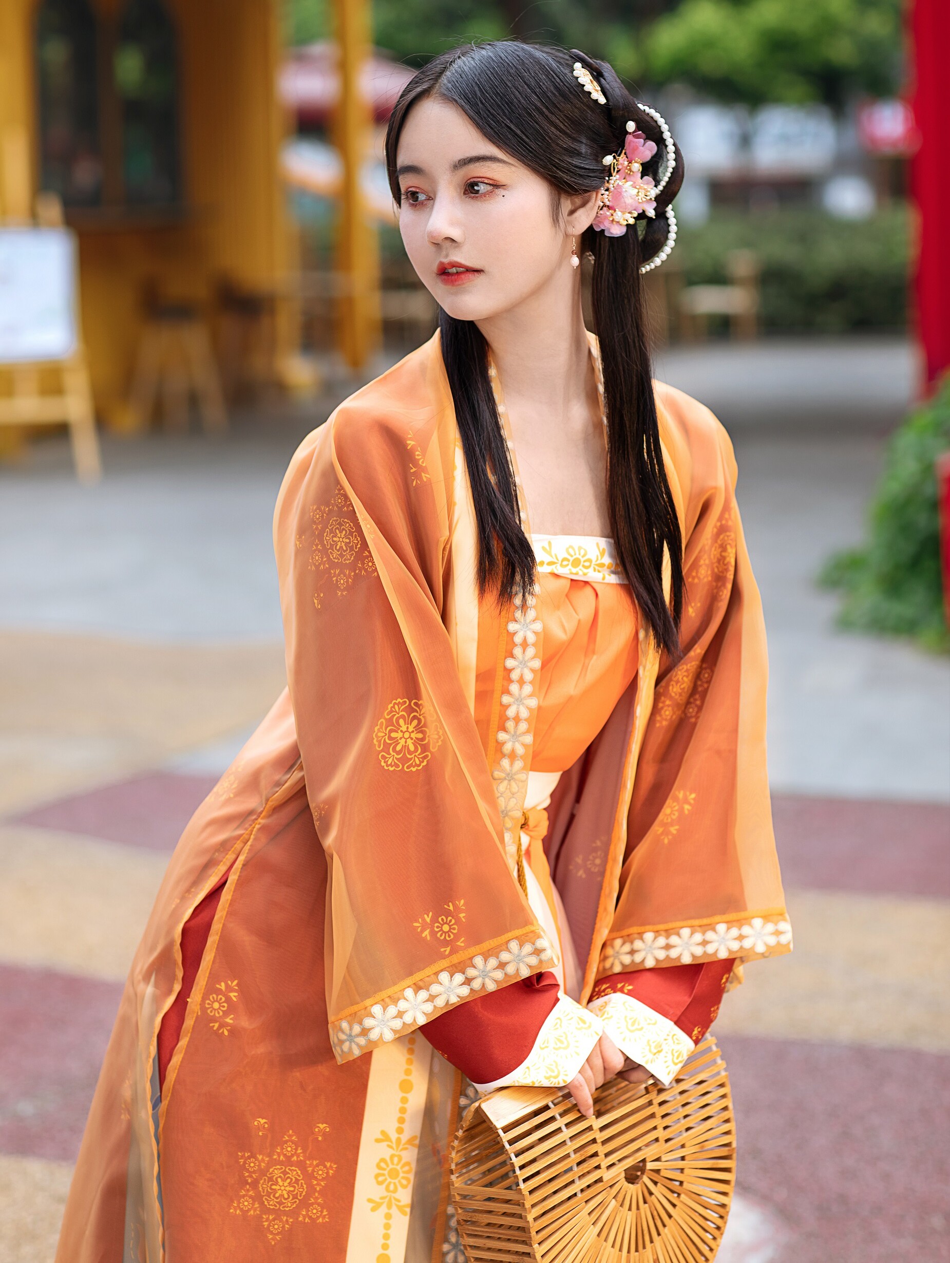 御集如烟原创宋制四件套双层宋抹齐腰襦裙汉服女汉服