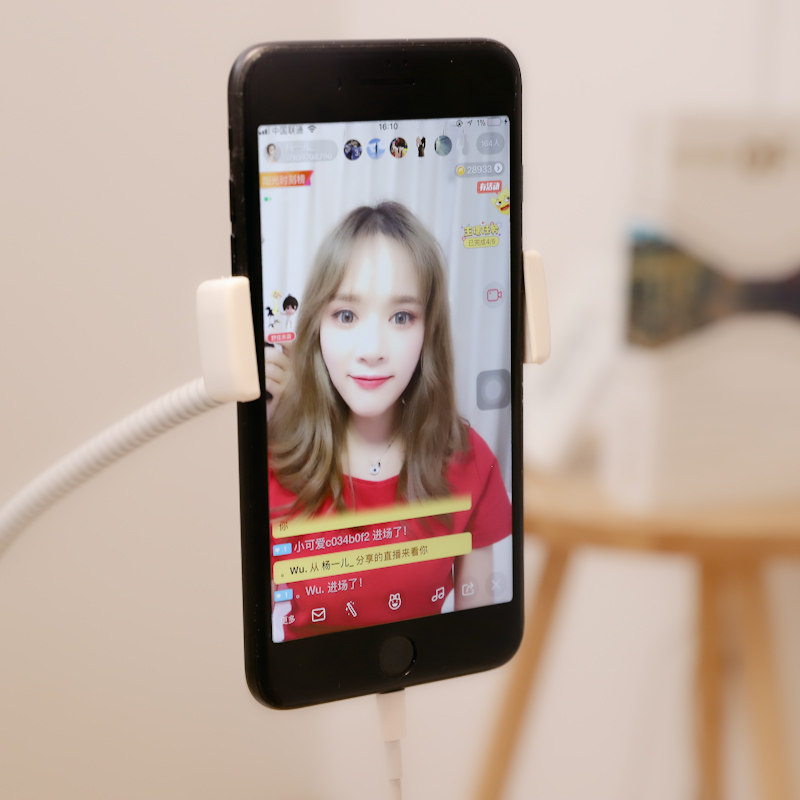 手机直播支架网红主播双手机架女桌面多功能快手抖音神器补光灯美颜