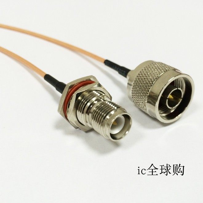 njytnckytncrg316屏蔽馈线tnc六角防水水母连接线连接线