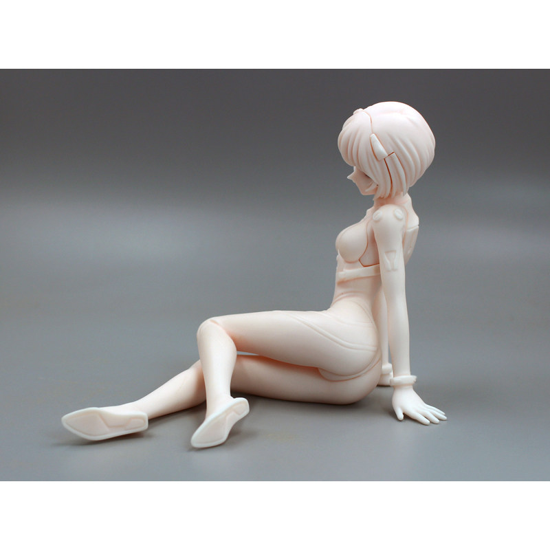 包邮现货新世纪福音战士坐姿波丽gk白模手办高达模型专区