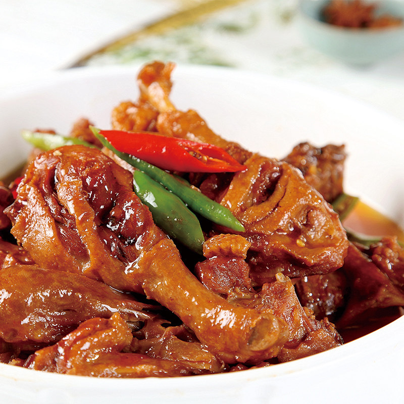 狗不理八大碗红烧鸭400g加热即食半成品菜方便菜下饭菜酒店宴席