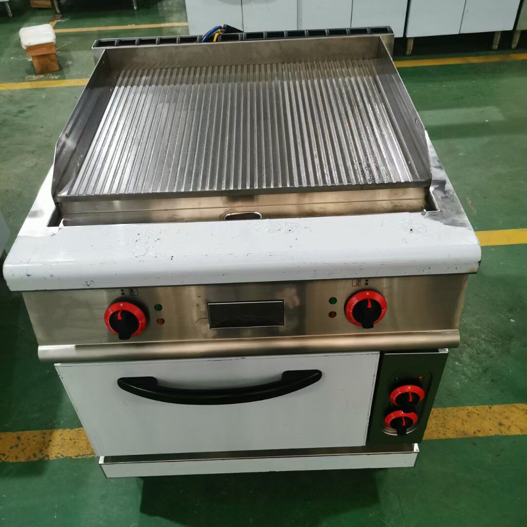 电扒西餐铁板全坑炉连全平牛排条纹烤箱焗炉扒炉