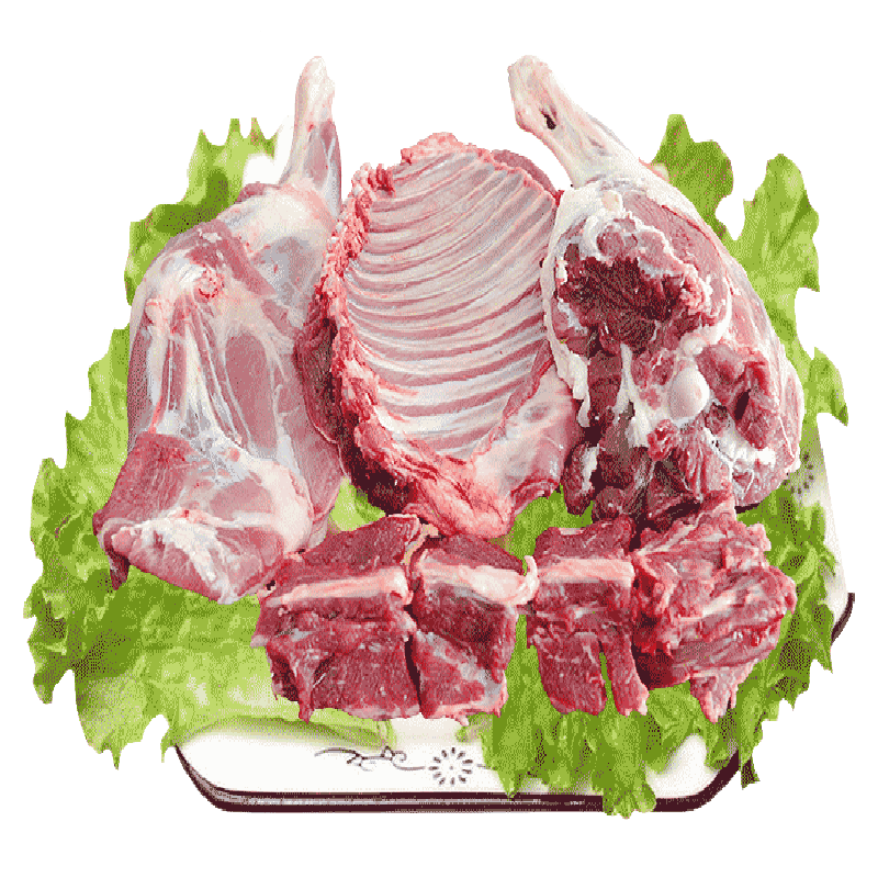 牧歌情散羔羊只羊10斤内蒙锡林郭勒苏尼特羊肉后腿生羊肉