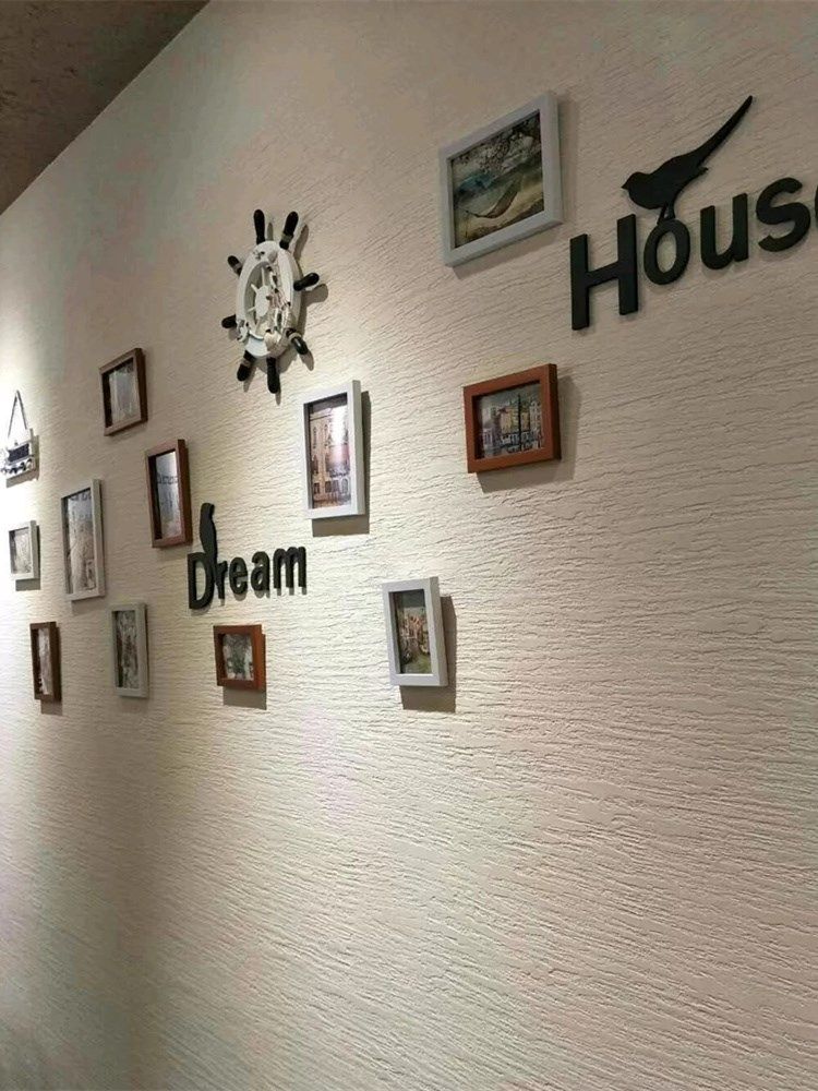 硅藻泥墙墙面环保甲醛儿童服装店电视背景墙海藻硅藻泥