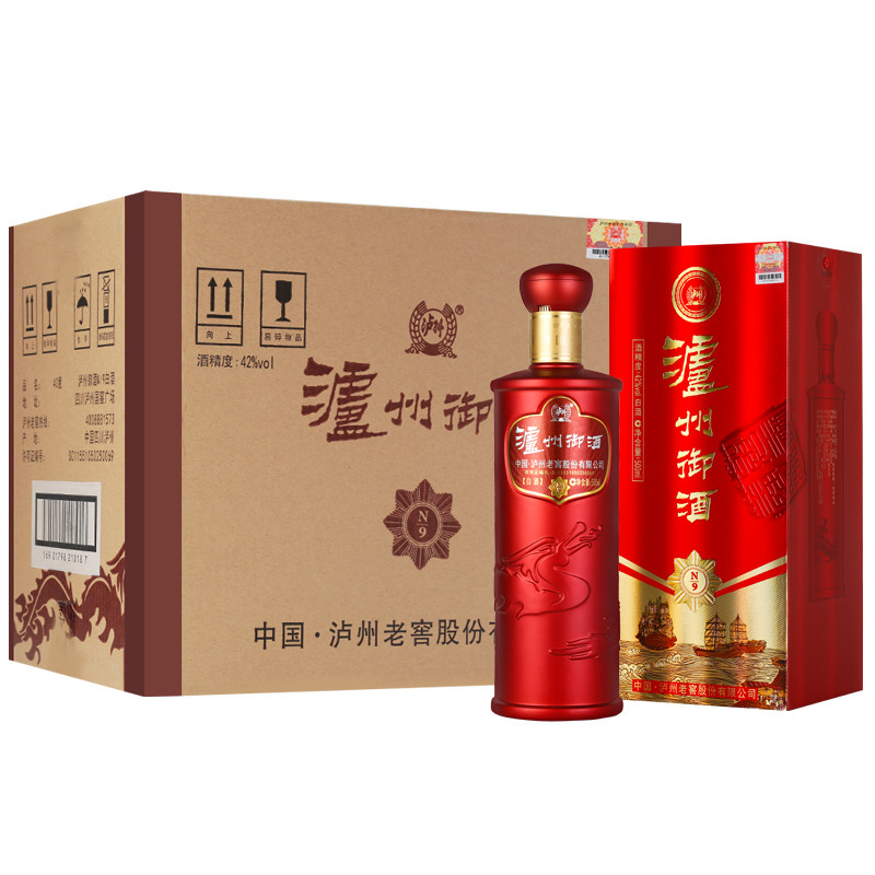 泸州老窖42度泸州御酒整箱6瓶