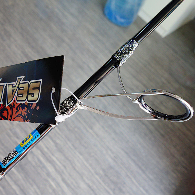 迪佳sea bass 海鲈鱼竿海水路亚竿直柄单杆 碳素1.83 2.13 2.28米