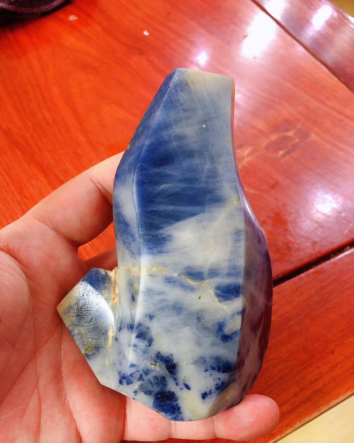 贴吧无烧蓝宝石原石非洲矿区标本摆件手把原料其他