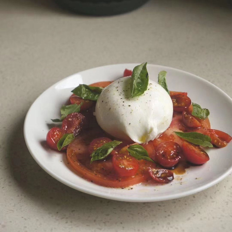 意大利进口burrata奶酪水牛芝士布拉沙拉披萨烘焙芝士新