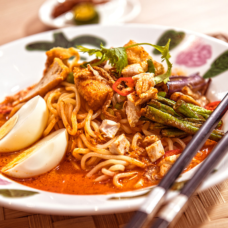 香港亚洲厨槟城叻沙酱2kg餐饮装叻沙汤面火锅底料娘惹喇沙酱包邮